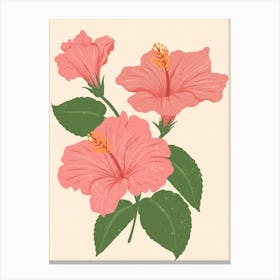 Hibiscus Flower 5 Canvas Print