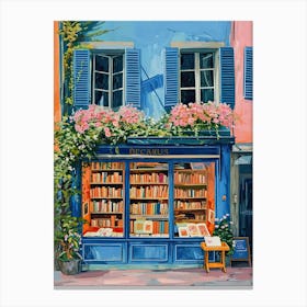 Zurich Book Nook Bookshop 1 Canvas Print