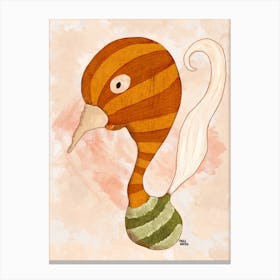 Dirty Birdy Canvas Print