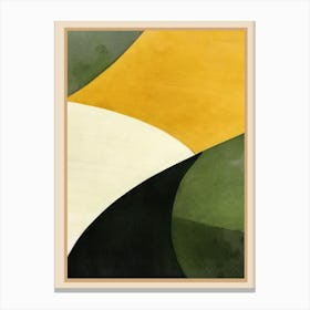 Abstract & Modern Shape Art 2 Canvas Print