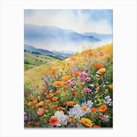 Wildflower Field 1 Canvas Print