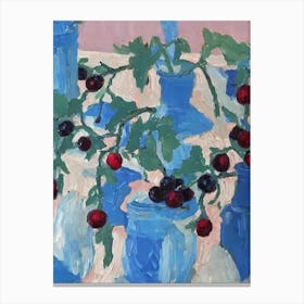 Elderberry 3 Classic Fruit Canvas Print