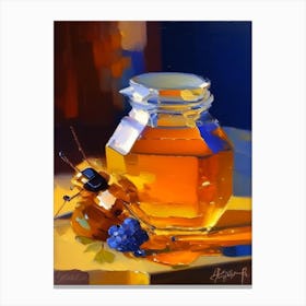 Honey 1 Painting Canvas Print