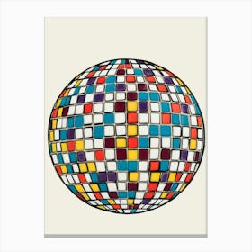 Disco Ball 26 Canvas Print