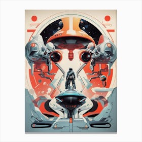 Spaceships Canvas Print