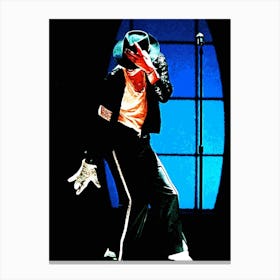 dance Michael Jackson king of pop music 5 Canvas Print