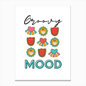 Groovy Mood Canvas Print