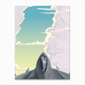 Fighter Jet Canvas Print