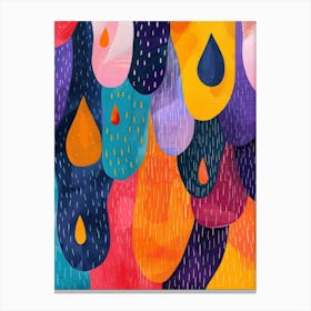 Raindrops 2 Canvas Print