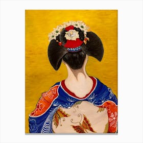 Geisha 1 Canvas Print