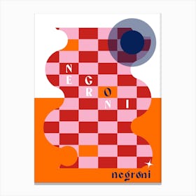 Negroni Canvas Print