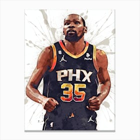 Kevin Durant Phoenix Suns Canvas Print