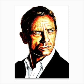 James Bond 4 Canvas Print