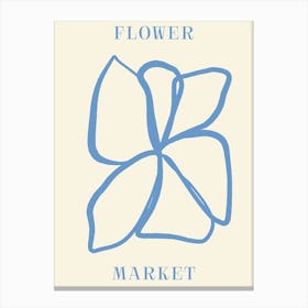 Flower Market 16 Canvas Print