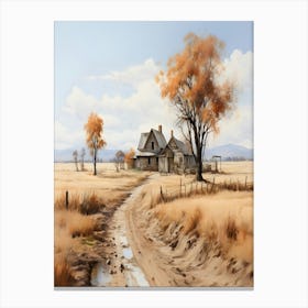 Old House In The Countryside Canvas Print