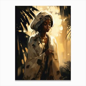 African Woman 5 Canvas Print