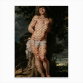 St Sebastian (Circa 1618) – Peter Paul Rubens (Flemish, 1577 1640) Canvas Print