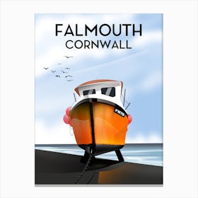 Falmouth Cornwall  Canvas Print