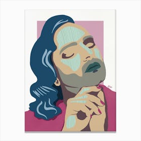 Queer Pink Canvas Print