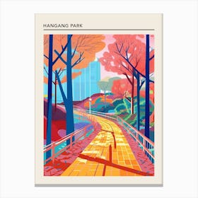 Hangang Park Seoul Canvas Print