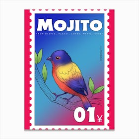Mojito Fresh Drink - Rbt, Bcba, Mojito, Aba, Cocktails, aba therapy, margarita 4 Canvas Print