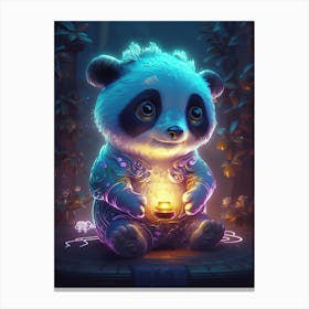 Panda Bear 46 Canvas Print