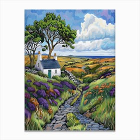 Ireland Countryside Contemporary 7 Canvas Print