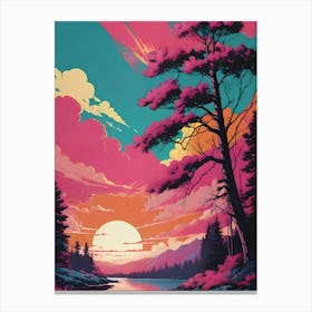 Sunset Canvas Print