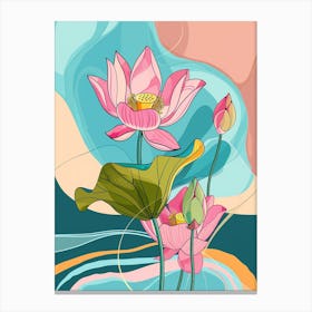 Lotus Flower 8 Canvas Print