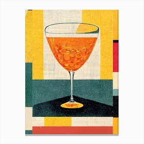 Aperol Cocktail Canvas Print