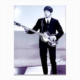 Paul McCartney the beatles 7 Canvas Print