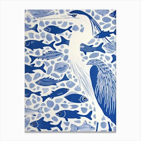 Blue Heron 15 Canvas Print