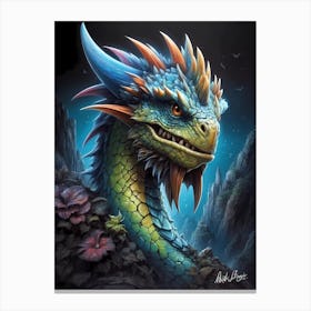 Dragon 4 Canvas Print