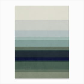 Minimalist ocean Canvas Print