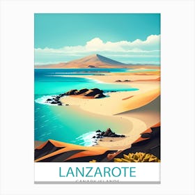 LanzaroteTravel Poster 1 Canvas Print