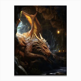 Dragon Lair Nature 2 Canvas Print