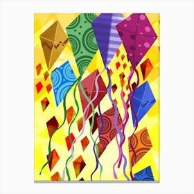 Kites Canvas Print