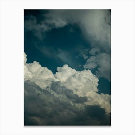 Big Puffy Clouds Canvas Print