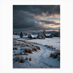 Winter'S Day Canvas Print