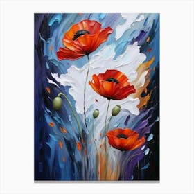 Poppies 5 Canvas Print