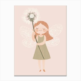 Dandelion Fairy 1 Canvas Print