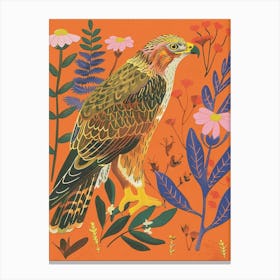 Spring Birds Golden Eagle Canvas Print