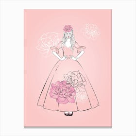 Pink Princess Canvas Print