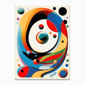 Symphony Of Circles Canvas Print