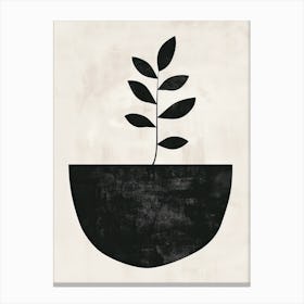 Montevideo Stone Park Bauhaus Minimalist Canvas Print