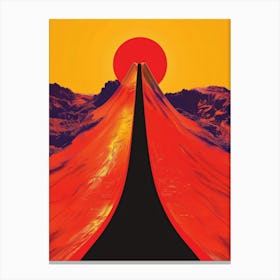 Sunset Road 5 Canvas Print