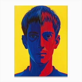 Boy With Two Faces Canvas Print