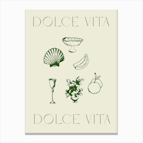 La Dolce Vita 1 Canvas Print