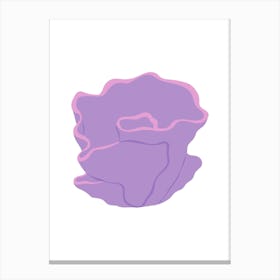 Purple Flower Canvas Print