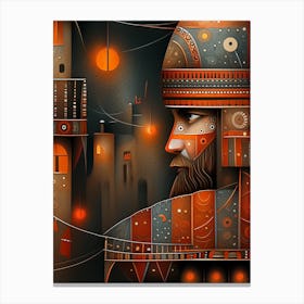 Russ City Canvas Print